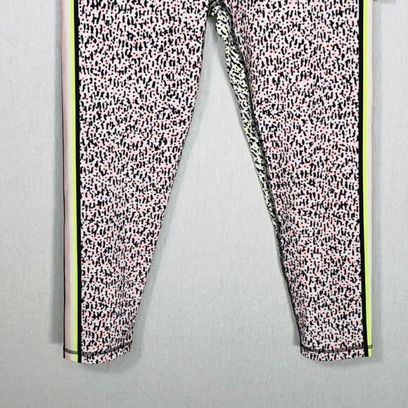 DKNY Sport Confetti Print High Waist 7/8 Tights xl - Picture 7 of 12
